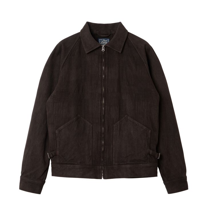 【Pre-order】4604 Amami Mud Dyed Jacquard Jacket,BROWN, medium image number 3