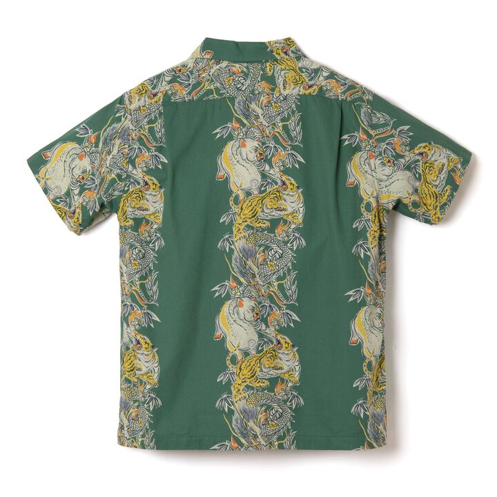 【Pre-order】5721 Tornado Pig Aloha Shirt,YELLOW, medium image number 3