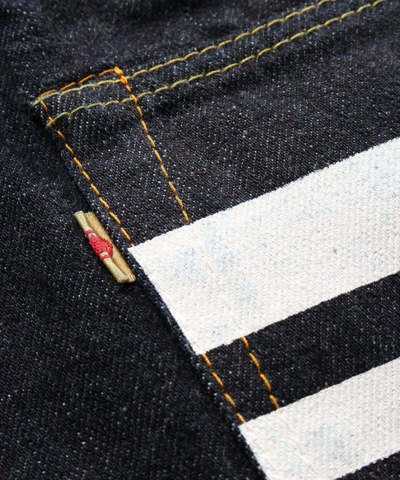 0106SPZ Going to Battle Label narrow tapered (zip fly) «28in ~ 36in»