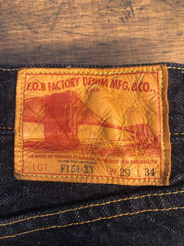 F151-23 14.75oz SELVEDGE XX 5P Jeans-Non Wash-38,, small image number 9