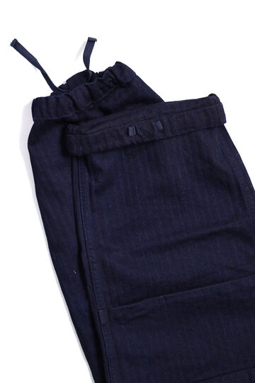 TNK305 "herringbone" M65 Pants (INDIGO),INDIGO, small image number 9