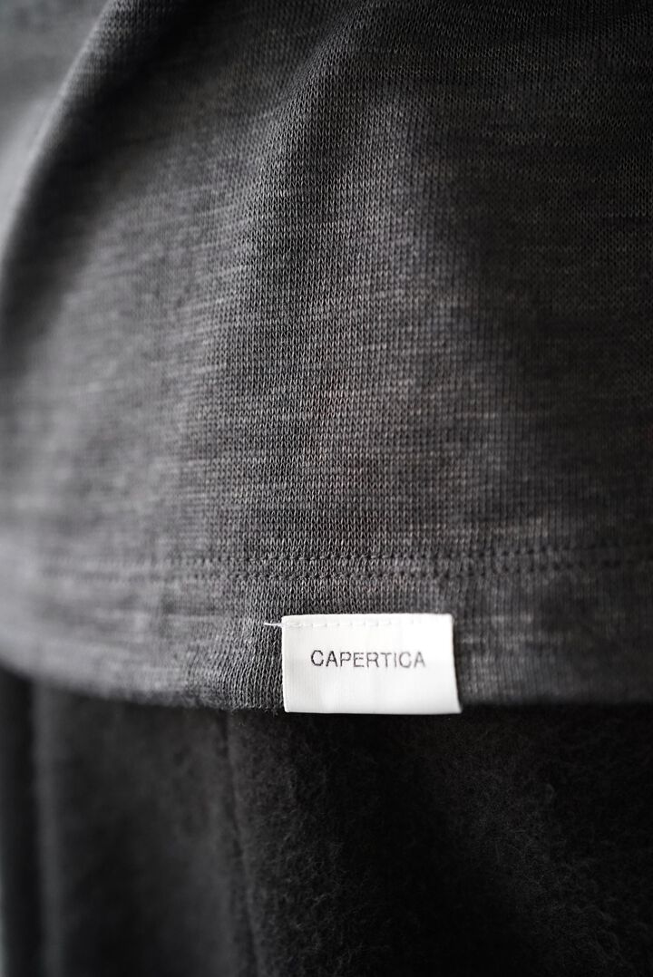 【CAPERTICA】CAP707CS05 Feather Linen Jersey / Loosey Tank_Top,BLACK, medium image number 10