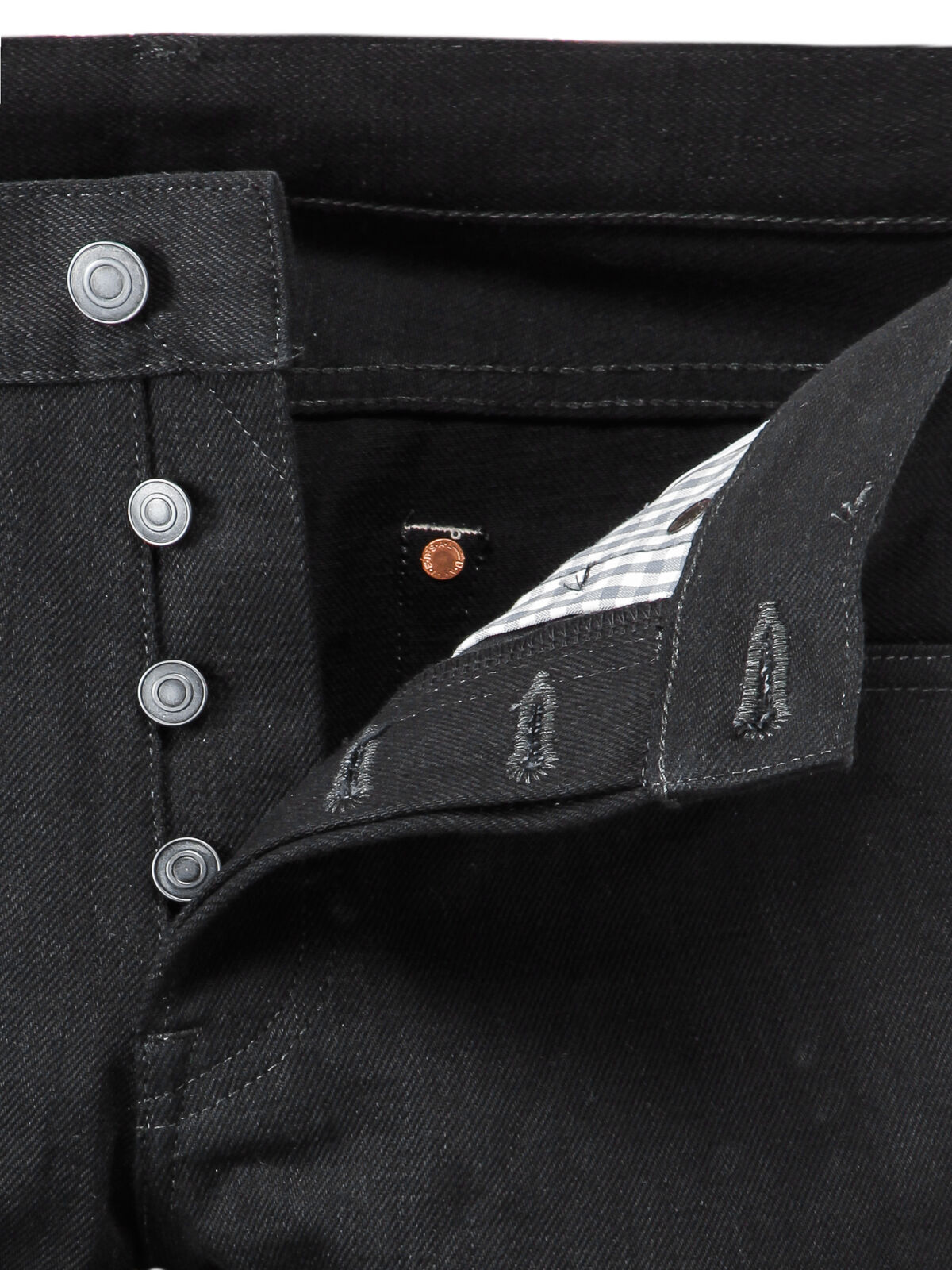 Tanuki BKUT1 15oz Black Selvedge Denim Urban Tapered