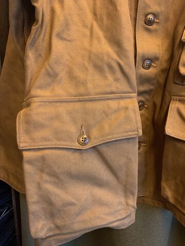 F2448 HEAVY COTTON TWILL HUNTING JACKET,KHAKI, small image number 13