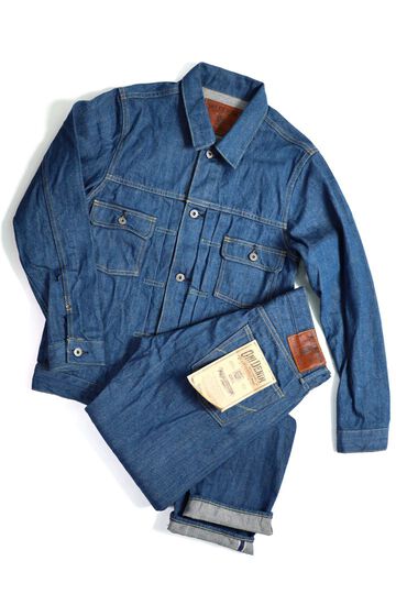 ONI02516P-OFBD 13.7oz Old Faded Blue Denim TypeⅡ Jacket,, small image number 10