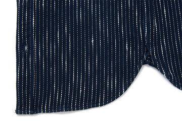 5709 13oz RAIN Sashiko Long sleeve Shirts,INDIGO, small image number 6