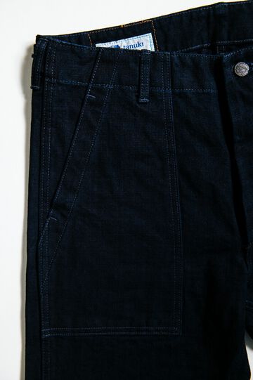 YO0905BKRID 25oz Utility Pants Indigo,, small image number 4