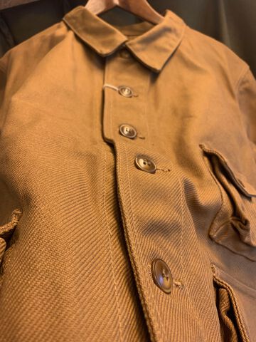 F2448 HEAVY COTTON TWILL HUNTING JACKET,KHAKI, small image number 9