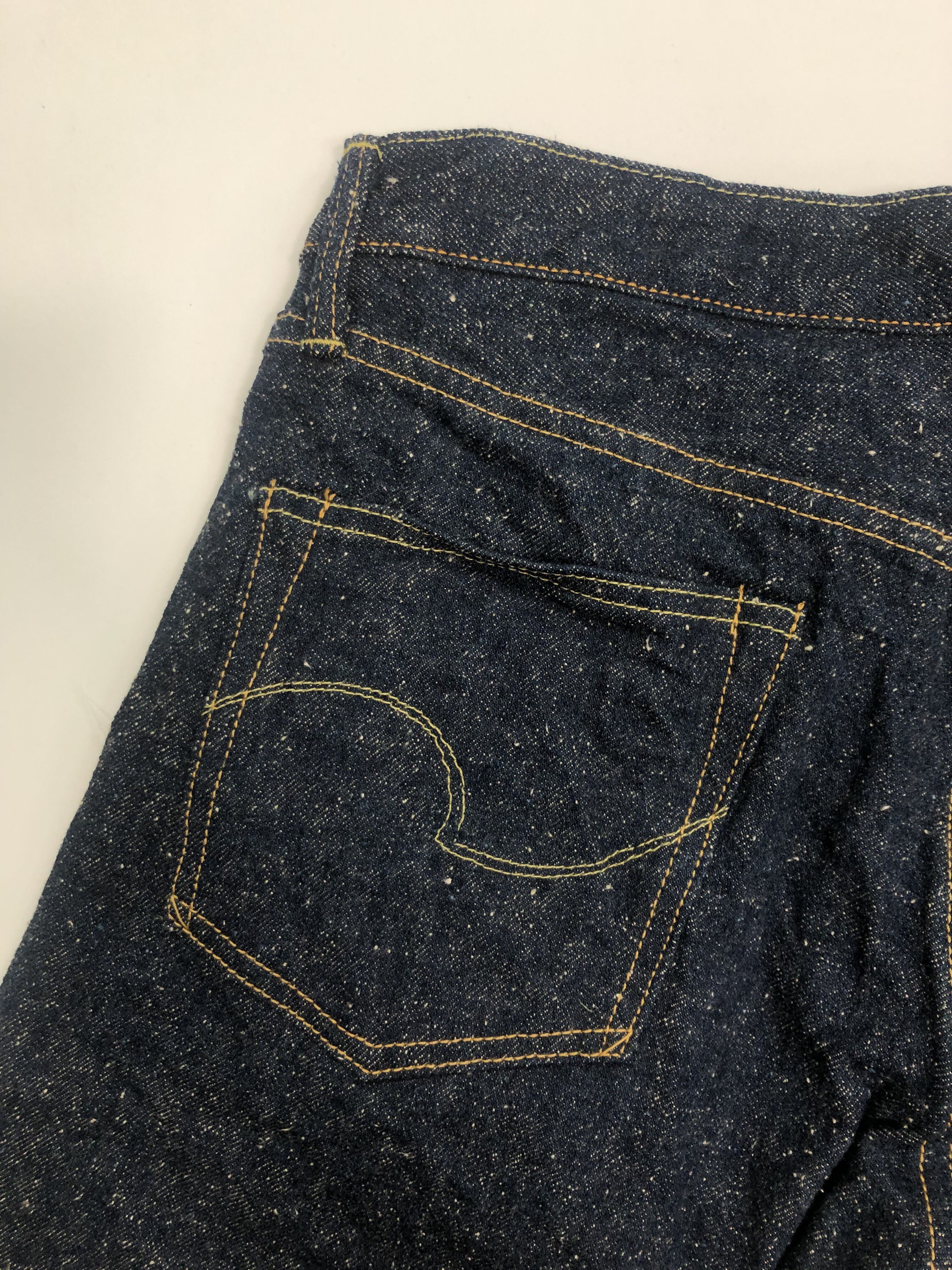 DENIMIO | ONI622-CCD 15oz Crushed Concrete Denim Relax Tapered