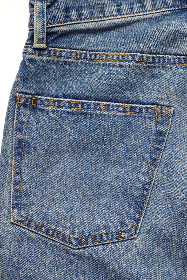 F160 13oz SELVEDGE  66 DENIM TAPERED (BLUE),BLUE, medium image number 4