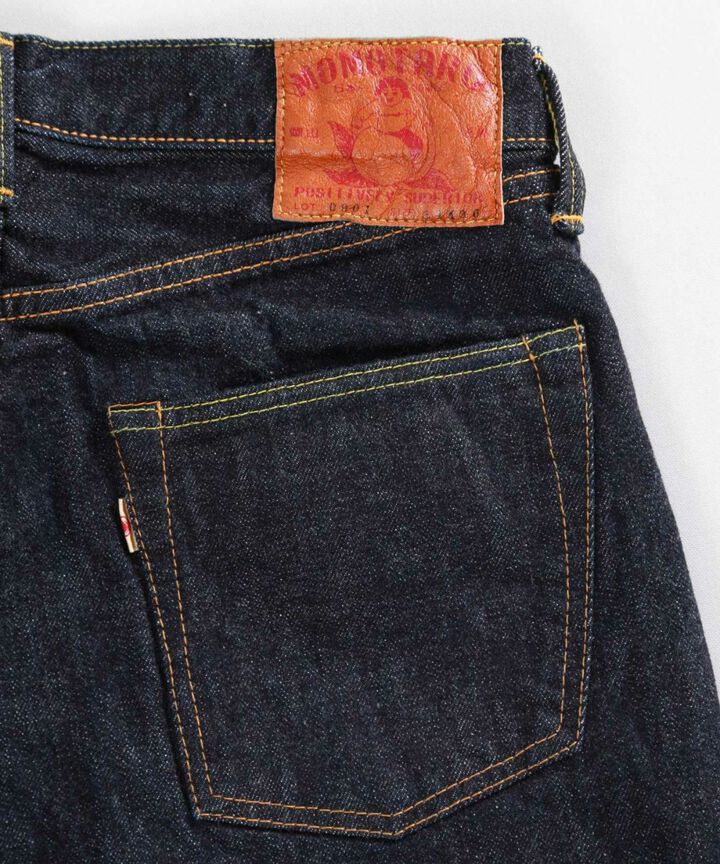 Momotaro Jeans vintage label 0901 15.7oz Classic straight-One Washed-33,, medium image number 4