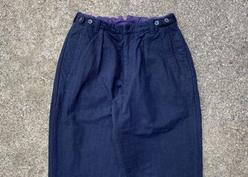 GZ-RLTP-0601 Relax Trousers ID,INDIGO, small image number 1