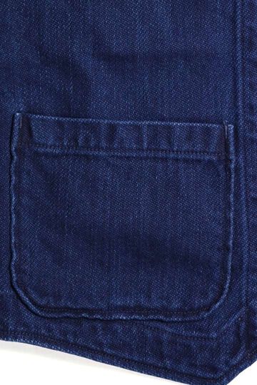 ONI05100-3x3IDT 3x3 Indigo Twill Bio Wash Vest,, small image number 3