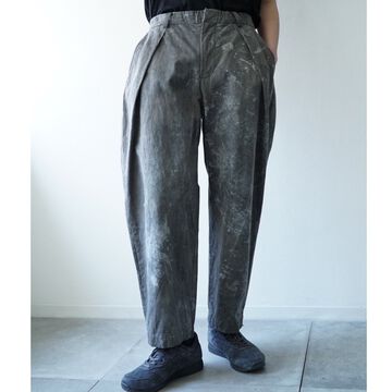 232PT02 Ancient Tusser W-tuck Pants-AO-M,AO, small image number 3