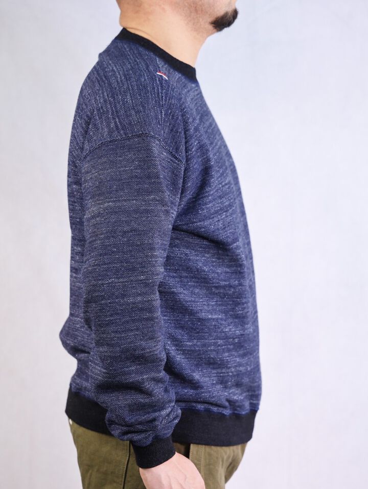 HY1716K "KUON" Indigo Sweatshirt-XL,, medium image number 15