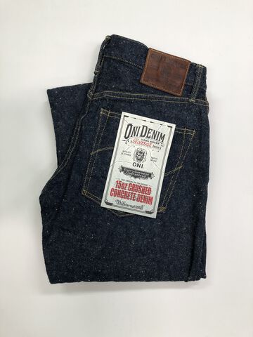 ONI288-CCD 15oz Crushed Concrete Denim Regular Straight,, small image number 0