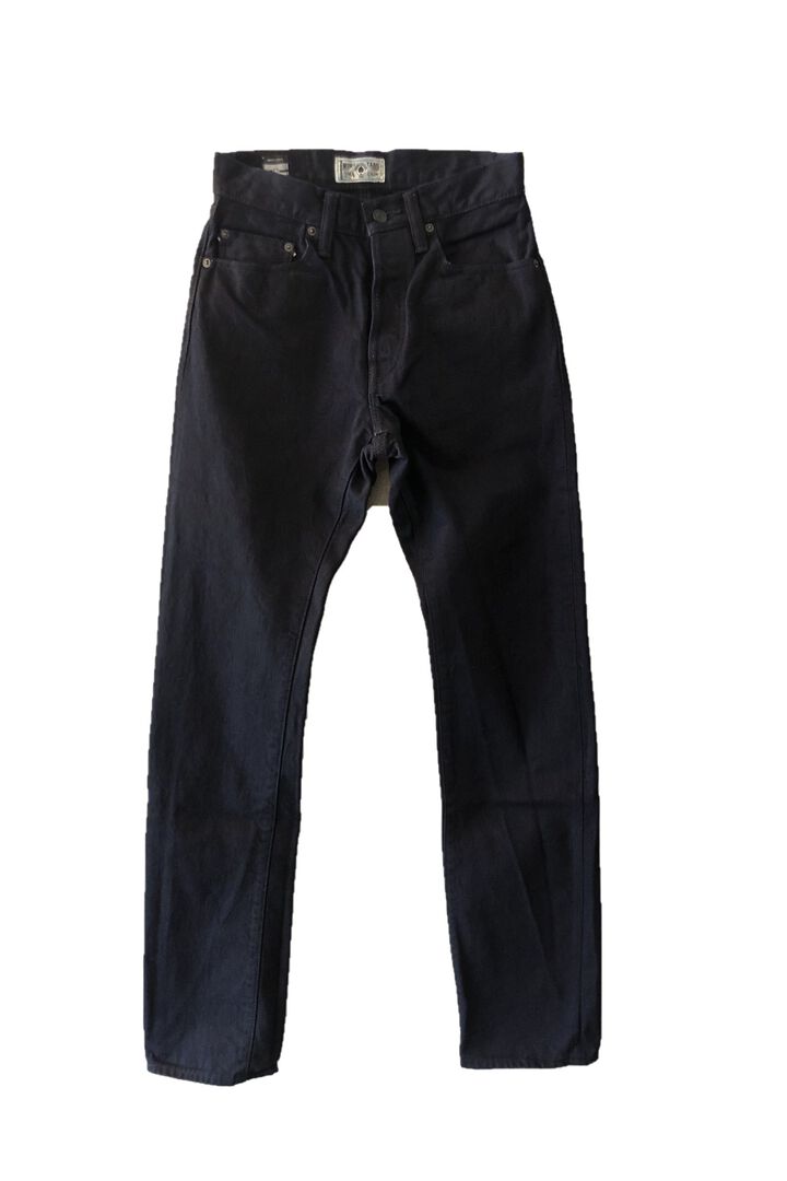 MXJE3201 15.7oz INDIGO x BLACK DENIM SLIM STRAIGHT,, medium image number 8