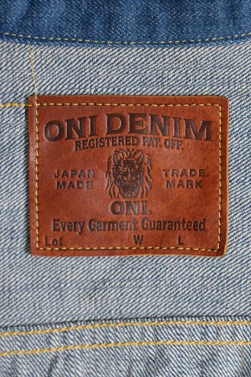 ONI02516P-OFBD 13.7oz Old Faded Blue Denim TypeⅡ Jacket,, small image number 6