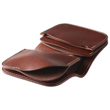 PAILOT RIVER PR-SR01B-NCC (REDMOON) Short Wallet PR-SR01B-NCC (Oil Leather Black, Oil Leather Red Brown, Oil Leather Dark Brown, Saddle Leather Natural),OIL LEATHER BLACK, small image number 7