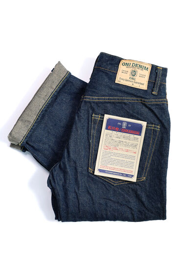 ONI200-Ishikawadai 15oz Ishikawadai Denim Wide Straight,, small image number 0