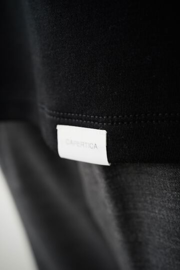 【CAPERTICA】CAP707CS36 Super Soft Cotton / L/S Tee,BLACK, small image number 5