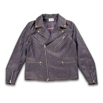 GZ-DWR-0608 Double Riders Jean Jacket -Coated denim,, small image number 0