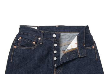 D1890 13oz Wash Jeans Loose Straight,, small image number 2