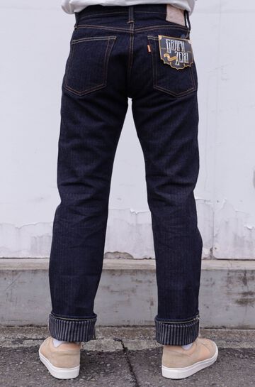 GZ-16ST-01OW 16oz Hickory jeans straight(One washed),, small image number 3