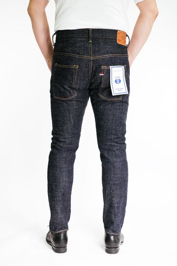 Z0830FU 14OZ 'FUUMA'  Selvedge Street Tapered Jeans-28,, small image number 1