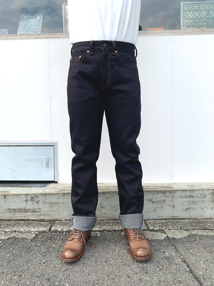 M25G (000B) 25oz Tough Jeans selvedge denim Straight,, medium image number 2