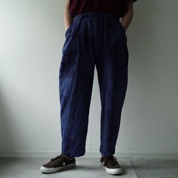 232PT02 Ancient Tusser W-tuck Pants-AO-M,AO, small image number 28