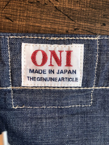 ONI022-SVCH 8.5oz Selvage Chambray Relax Straight,, small image number 6