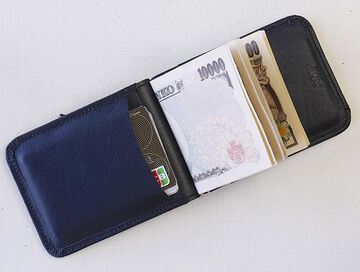 HYN-815BK Money Clip Wallet -Black-,, small image number 4
