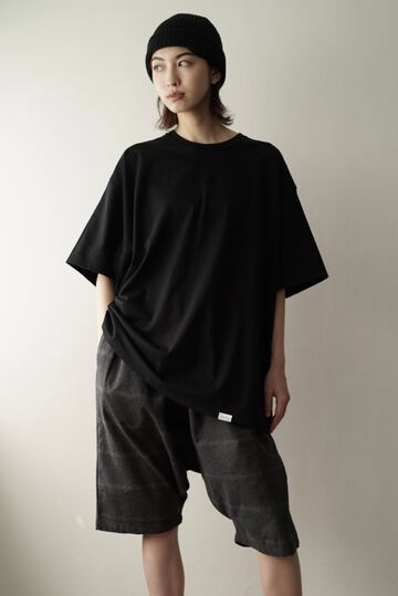 【CAPERTICA】CAP707CS34 Soft Twist Suvin Cotton / Big Tee,BLACK, small image number 0