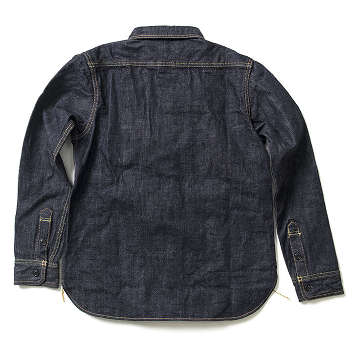 D5335 14oz denim work shirt-48,, medium image number 1