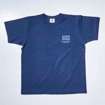 SJST24-103 HEAVY WEIGHT 1,000,000 KOKU T-SHIRT,NAVY, small image number 0