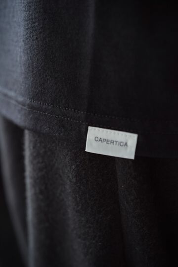 【CAPERTICA】CAP707CS14 Super140s Washable Wool DC_jersey / L/S FootBall Tee,MIDNIGHT, small image number 8