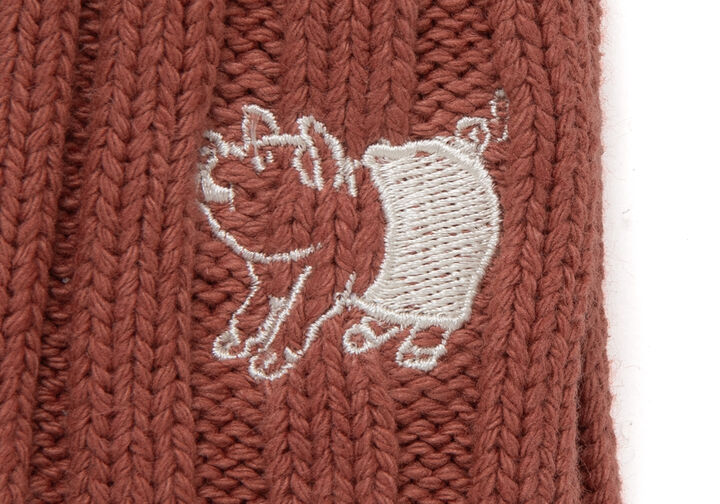 7557 Sulfur Dyed Cotton Knit Cap,NAVY, medium image number 3