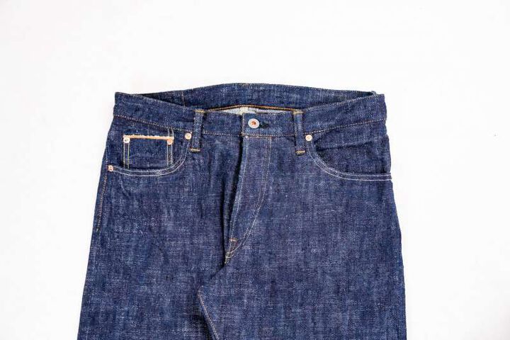 GZ-15SLSTSK-0608 15oz Kase (Skein) Dyed Slim Straight Jeans ID,, medium image number 2