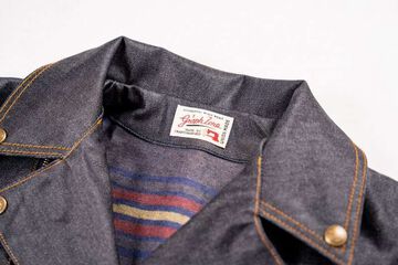 GZ-DWR-0608 Double Riders Jean Jacket -Coated denim,, small image number 2