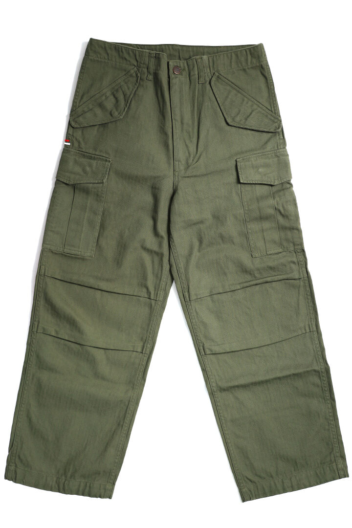 TNK305 "herringbone" M65 Pants (ARMY GREEN),ARMY GREEN, medium image number 10