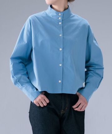 STLS1101 OKKAKE SHIRT 【WOMEN'S】,BLUE, small image number 0