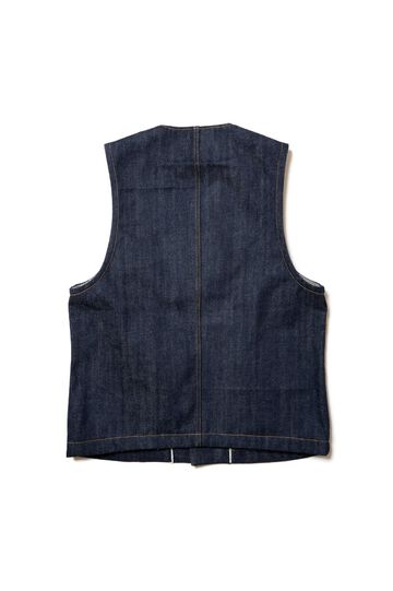 XX602B (000) 'XXXX-EXTRA' BUTTON UP VEST 15.8OZ ORGANIC COTTON-Non Wash-M,, small image number 1