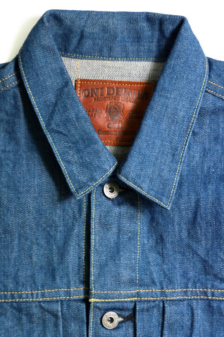 ONI02516P-OFBD 13.7oz Old Faded Blue Denim TypeⅡ Jacket