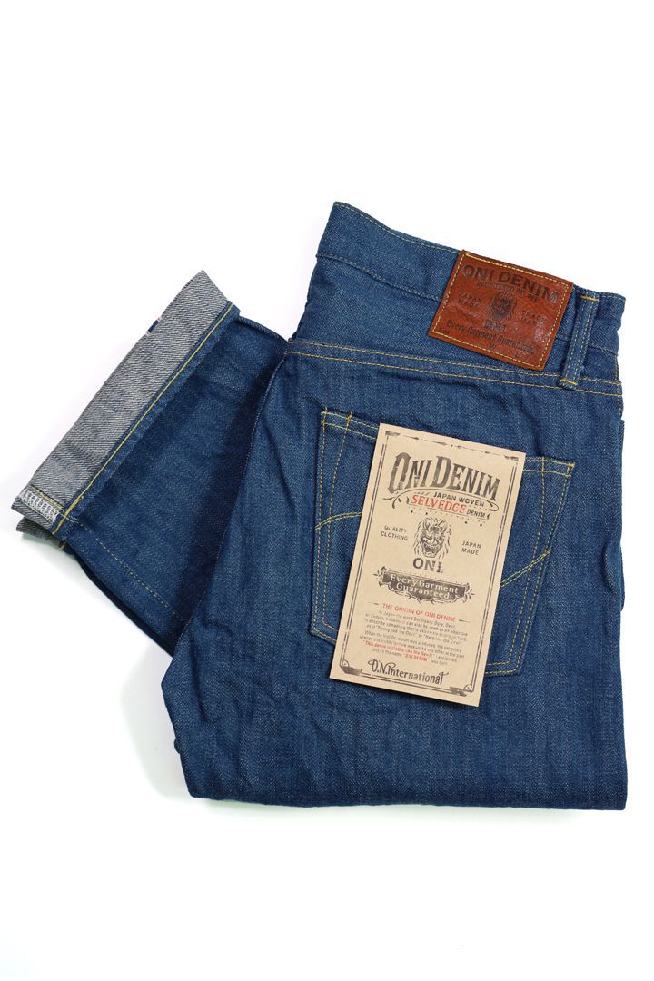 ONI570-OFBD 13.7oz Old Faded Blue Denim Classic Straight,, medium image number 0