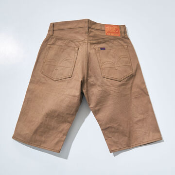 S310SP 15OZ JEANS SHORT PANTS (INDIGO, KHAKI),INDIGO, small image number 11