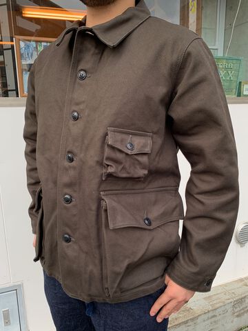 F2448 HEAVY COTTON TWILL HUNTING JACKET,KHAKI, small image number 16