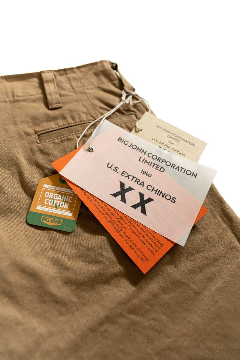 XX804 (41) XX EXTRA CHINOS TAPERED TROUSER-One Wash-30