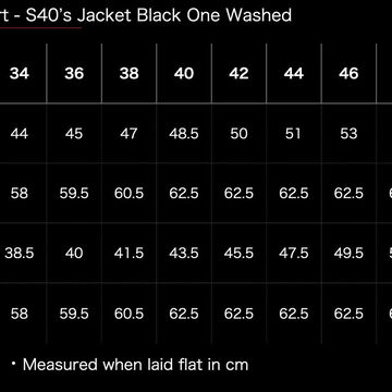 S40's Jacket Black&amp;Black-One Wash-38,, small image number 8