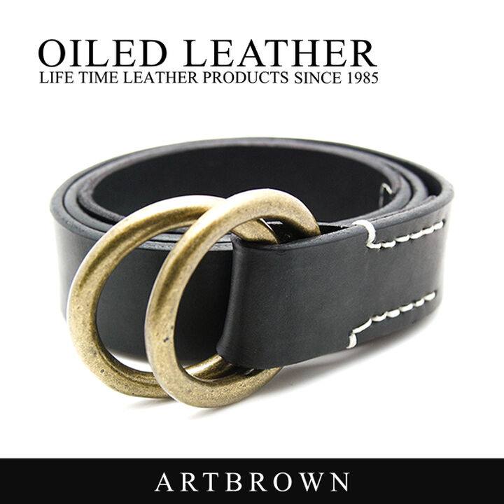 OAB40031AB Tochigi leather belt,CHOCOLATE, medium image number 0